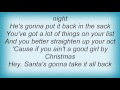 Toby Keith - Santa's Gonna Take It All Back Lyrics