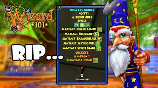 Wizard101: The DEATH Of MAY CAST Pets...