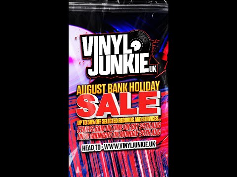 VINYL JUNKIE UK - AUGUST BANK HOLIDAY SALE...