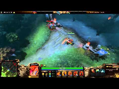 Dota 2 - Ember Spirit techniques against Huskar (Life Break)
