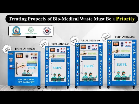 Microwave Based Bio Medical Waste Disinfectant System