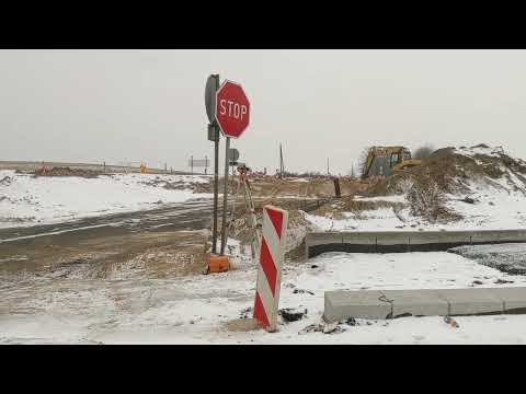 Projektowane skrzyżowanie typu rondo km 3+290,93