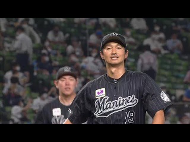 【6回裏】マリーンズ・唐川侑己 復帰登板を無失点に抑える好投!! 2021年9月24日 埼玉西武ライオンズ 対 千葉ロッテマリーンズ