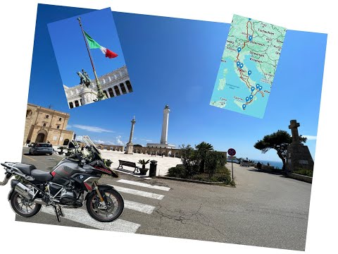 Mit dem Motorrad zum Stiefelabsatz - Italien 2023