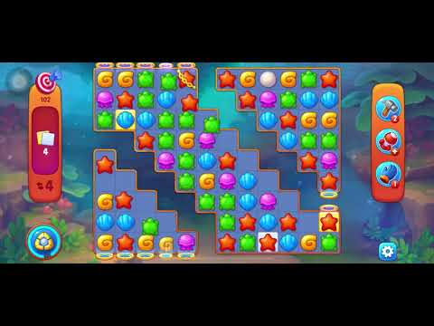 Playrix Fishdom | Fishdom ads | Level 101 to 105 | Blast | Gameplay |