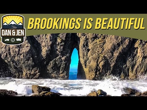 A DAN & JEN QUICKIE😍Harris Beach State Park in Brookings, Oregon