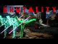 MK11 All Jade Brutalities Fatalities Friendship Fatal Blow Ending