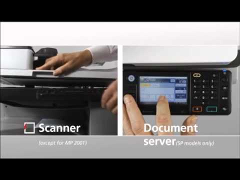 Laser ricoh mp 2501sp multifunction printer, for office