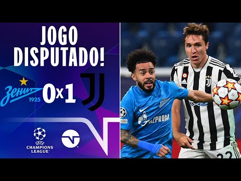 Gols e lances de Zenit x Juventus