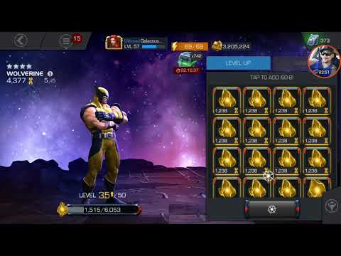 MARVEL CONTEST OF CHAMPIONS: RANK 5 LEVEL 50 WOLVERINE!!!