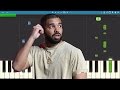 Drake Passionfruit Piano Tutorial