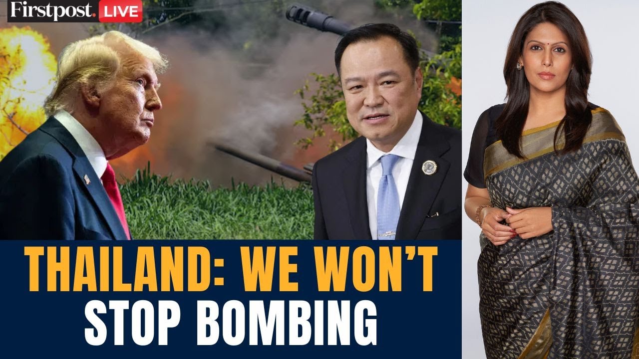 Thailand Cambodia Clash LIVE: Thailand Bombs Cambodia Using F16 Fighter Jets | Thai Cambodia War