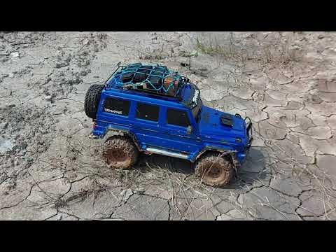 Traxxas trx4 Mercedes G500 4x4 , crawler rc car ,free ride