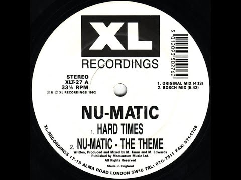 Nu-Matic – Hard Times (1992)