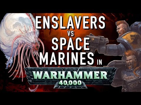 40 Facts and Lore on Spacemarines VS Enslavers in Warhammer 40K