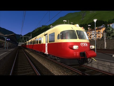 Train Simulator 2020 - Présentation du RAe TEE II (ligne du Gothard)
