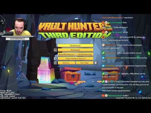 CaptainSparklez “Minecraft: Vault Hunters 1.18 Ep 128 - The Return" Cut Clips