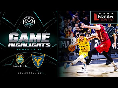 Lenovo Tenerife v UCAM Murcia | Round of 16 Week 1 | Highlights - Basketball Champions League 22/23