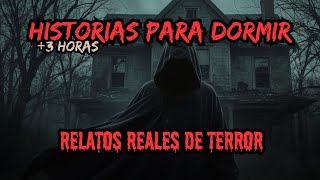 19 Historias de TERROR (+3 Horas) Reales para Dormir con Sonido de Lluvia | Relatos de Horror