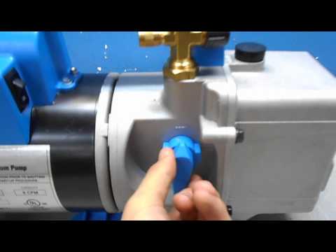 SPX Robinair 15600 Vacuum Pump Test