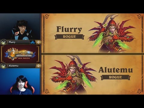 Flurry vs Alutemu | Hearthstone Grandmasters Asia-Pacific Week 1 Day 3 | GAME 1