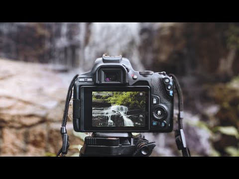 Calming POV Slow Shutter Speed waterfall Photography