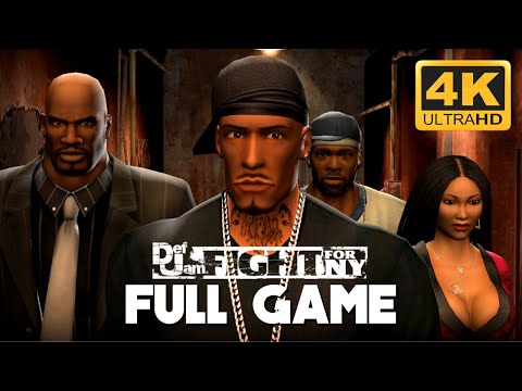 DEF JAM FIGHT FOR NY (HD Textures) - Full Gameplay Walkthrough | 4K 60FPS