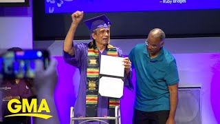 Gallaudet University holds graduation for 23 Black deaf students 70 years later | GMA