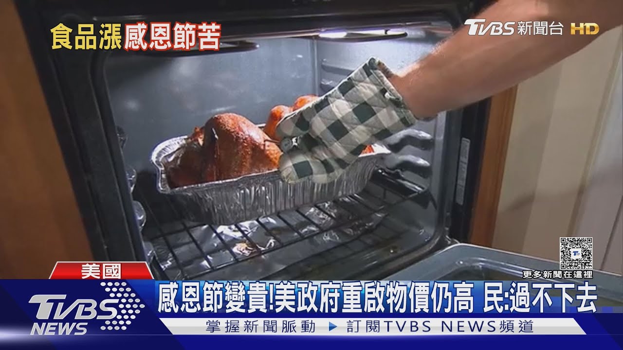 感恩節變貴了!美政府重啟但物價仍高 民:過不下去了