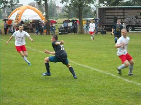 "Jazda z Bramką" - gol pilkarza Unii Sieradz-Męka