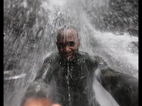 Hike to Mamma Cannes Waterfall Grenada #puregrenada