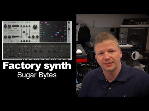 Sugar Bytes Factory iPad synth - A powerful modular iOS soft synth.
