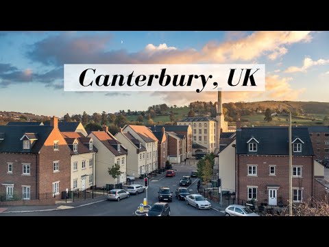 The Canterbury, UK Tour by drone [4k]