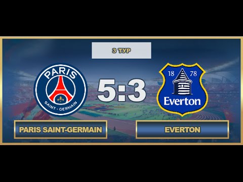 AFL Moscow 16 Europa League Tour 3 Paris Saint-Germain v Everton