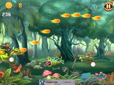 A Angry Ninja Bears & Dragon Friends vs Zombie Mummy Game app review for ios ipad iphone and ipod