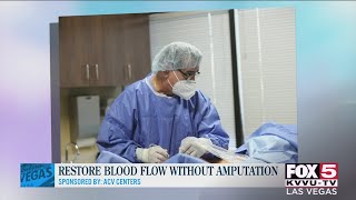 Restore blood flow without amputation
