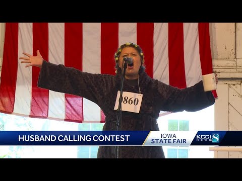 Husband Calling Contest draws enthusiastic competitors from around the world