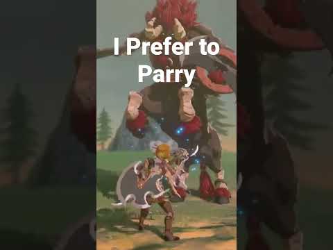 I Prefer to Parry How to Kill a Lynel Zelda Breath of The Wild #shorts #botw