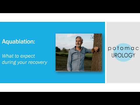 Aquablation Therapy - Postoperative Instructions - Potomac Urology