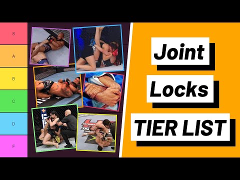 Joint Locks in MMA TIER LIST