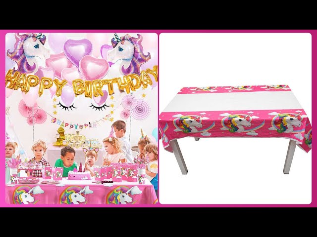 Vídeo relacionado con Vajilla para Fiesta de Cumpleaños, 61 Pzs Decoración Cumpleaños Dem0n, Juego de Vajilla Anime con Platos Taza Servilletas Pajitas Mantel, Party Vajilla Fiesta para Fans Niños (10 Invitados)