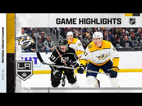 Predators @ Kings 3/11 | NHL Highlights 2023