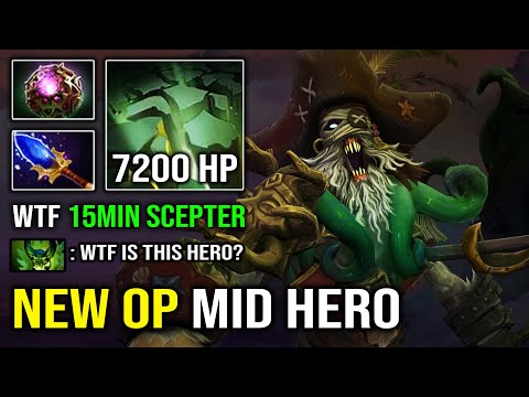 NEW OP MID HERO 1v5 Undying 15Min Scepter | WTF 2 Seconds CD Decay 7200 HP Dota 2