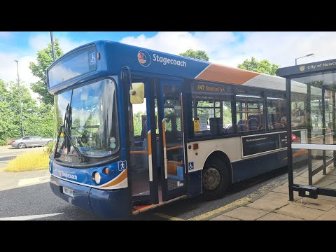 Stagecoach North East MAN ALX300 22424 Route X47