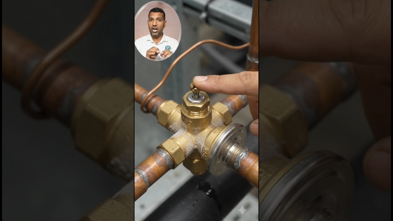 #expansion value # TXV orifice #hvac HVAC system repair TXV valve
