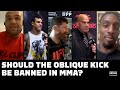 Fighters React: Should the Oblique Kick Be Banned In MMA? - MMA Fighting