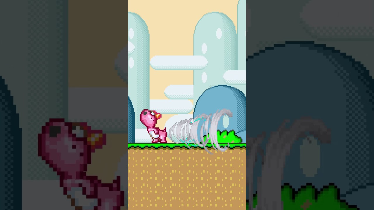 Yoshi Loves Birdo - #dorkly #Shorts #Yoshi