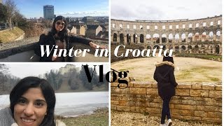 Winter in Croatia Vlog | Zagreb, Trakoscan Castle, Varazdin and Pula | Seize your Style!