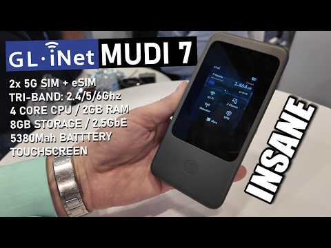 Gl.iNet Mudi 7 SIM Router Revealed - The BEST SIM ROUTER EVER?