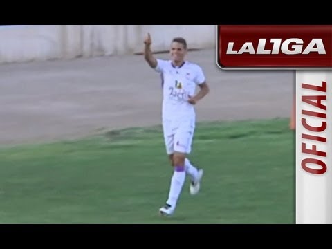 Gol de Hugo Álvarez (2-0) en el Real Jaén - Girona FC - HD
